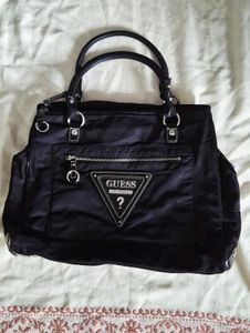 Guess Black Nylon Shoulder Bag