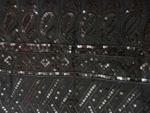 Elegant Black Sequined Kurta