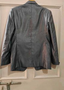 Grey Blazer With Pant &amp; Shirt