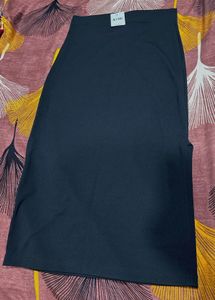 Black high waist pencil skirt👀❤️