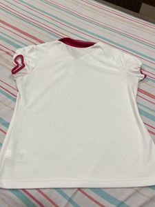 Reebok White Polo Shirt Size XL