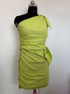 Zara 1 Shoulder Ruched Dress