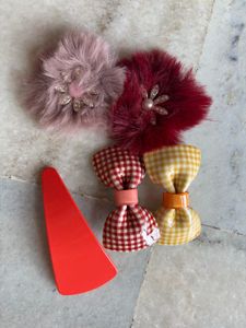 pack of 6 y2k clips