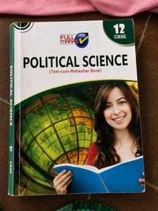 Full Marks Political Science Class 12 CBSE Book