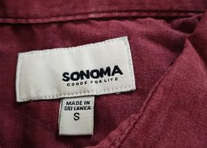 Burgundy Sonoma Shirt