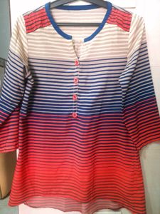 Striped Tunic Top @vishwa_prabha My Second Id