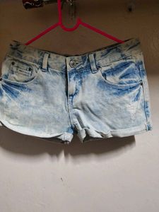 Light Blue Athletic Shorts