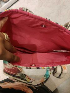 Striped Tote Bag