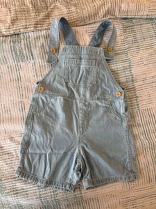 Dungaree shorts