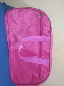 Vibrant Pink Duffle Bag