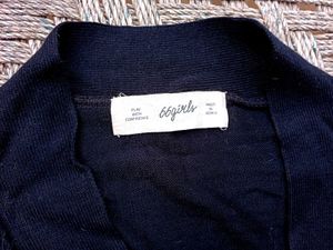 66girls Navy Cardigan