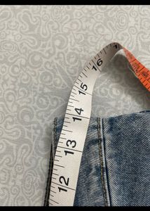 H&amp;M Wide Leg Blue Denim Jeans