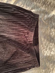 Flared Velvet Pants
