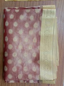 Elegant Brocade Saree
