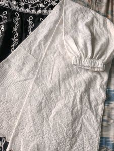 Black &amp; White Kurta