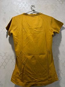 Mustard Yellow Calvin Klein T-Shirt