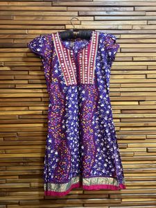 Floral Print Kurta