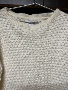 Cream Knit Sweater🥰🥰