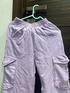 Nomad Lavender Cargo Trousers