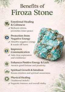 Firoza (Turquoise) Crystal Bracelet