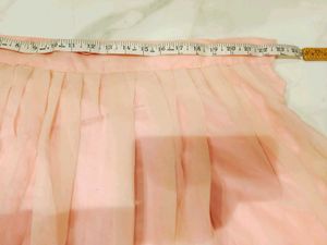 Beautiful Peach skirt kurta Set with Dupatta
