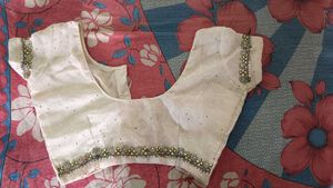 Stunning Embellished Saree Blouse