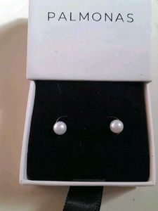 Elegant Pearl Stud Earrings