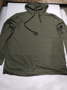 Men's Olive Green Hoodie