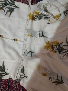 Elegant White &amp; Yellow Kurta Set