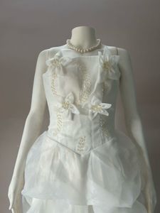 Exquisite White Bridal Gown