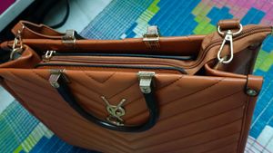 A Beautiful Brown Colour Hand Bag.