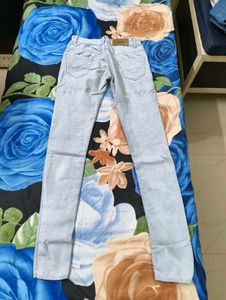 Sky Blue Skinfit Jeans