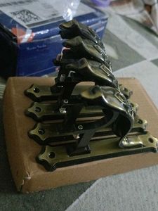 curtain holders 2 pair set with  holder stand