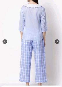 blanc9 Cute Blue Pajama Set