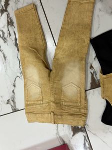 Cute Mini Jeans Tshirt With Coat