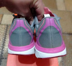 Nike Running Shoes - Grey &amp; Pink