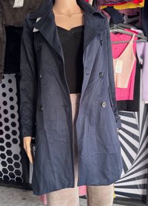 Navy Trench Coat