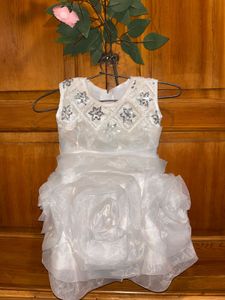 beautiful white dress for your princess
