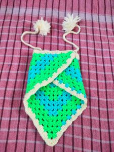 Green Crochet Headband bandana