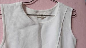 White Sleeveless Dress
