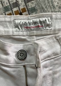 Stylish White Women's Jeans