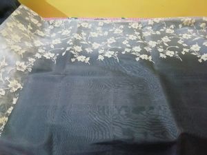 Grey shaded beautiful saree