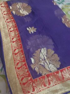 cotton blend saree