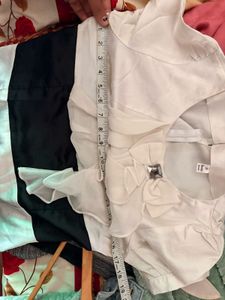 Chic Ruffle Bow Blouse