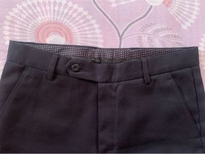 Men's Classic Black Trousers