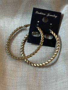 💛Chunky Gold Hoop Earrings💛