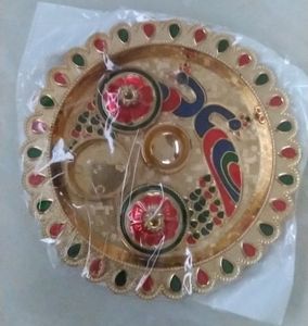 (Qty 1) Puja Thali's (Design No 5)