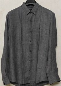 Price drop 🔥🔥🔥Premium Men's Grey Soft Linen Shi