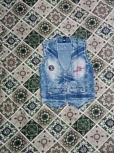 Cool Denim Vest for Boys
