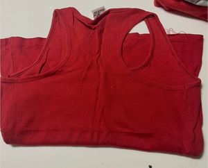 Red Racerback Tank Top
